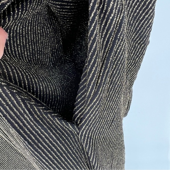 NWT Torrid Glitter Knit‎ Sweetheart Neck Jumpsuit Plus Size 30 Gold Brown - Picture 9 of 14